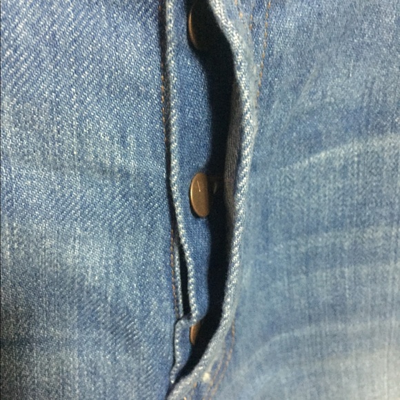 J BRAND Ivy High Rise Crop Blue Resurrect Jeans sz 28 - Picture 8 of 12